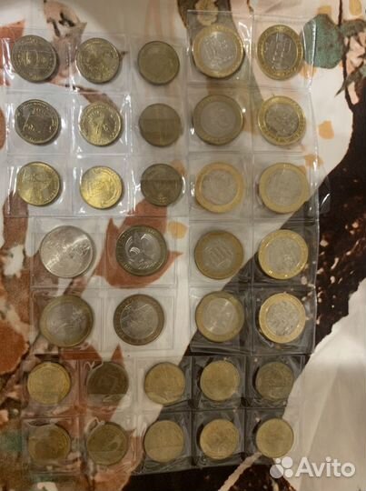 Юбилейные монеты 10 рублей