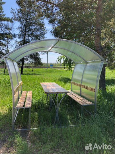 Беседки из поликарбоната