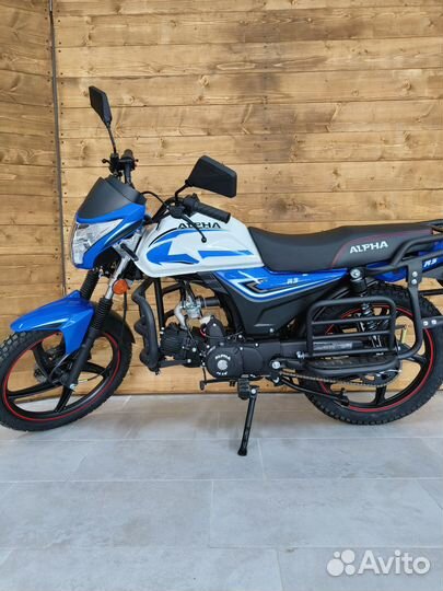 Мопед Motoland Альфа RS 11 (LM48-B) синий (А)