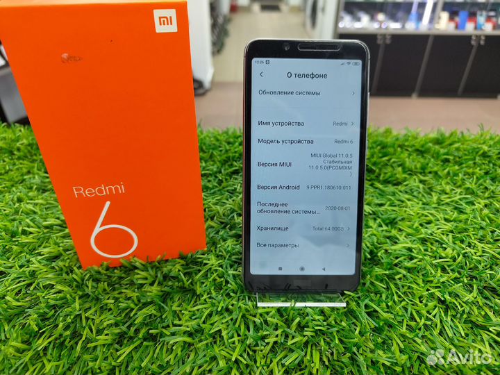 Xiaomi Redmi 6, 4/64 ГБ