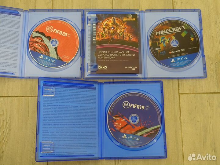 Sony playstation 4 pro + 2 геймпада + диски