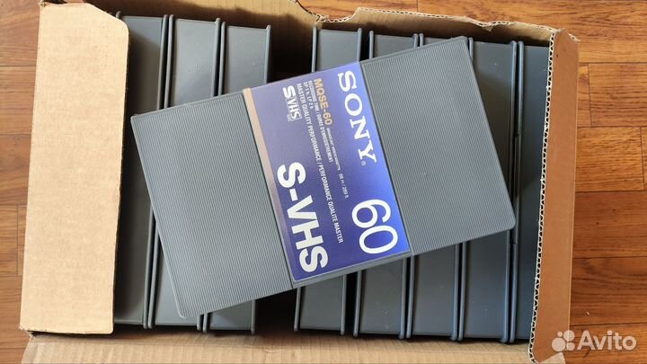 Видеокассеты S-VHS Sony, цена за штуку