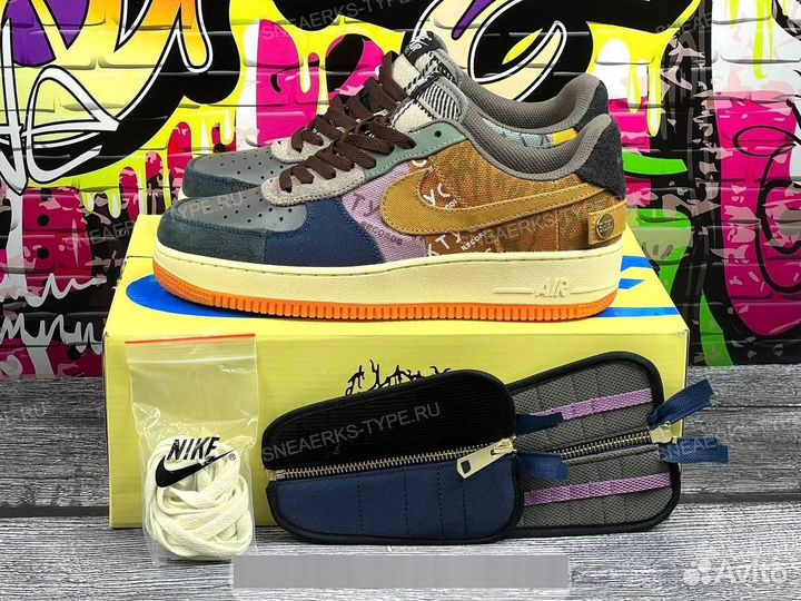 Nike Air Force 1 Travis Scott Cactus Jack (41-45)