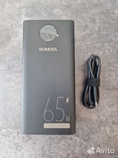 Повербанк Romoss PEA40Pro 65W 40000mAh с дефектом