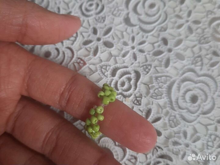 Колечки из бисера