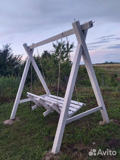 Качели дачные