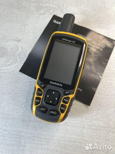 Навигатор Garmin Gpsmap 62 (с картой)