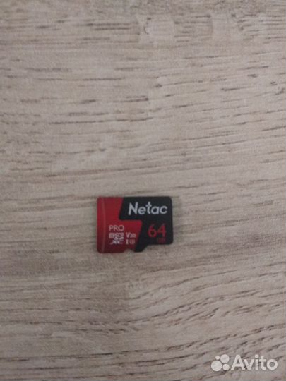 Карта памяти MicroSD 64gb