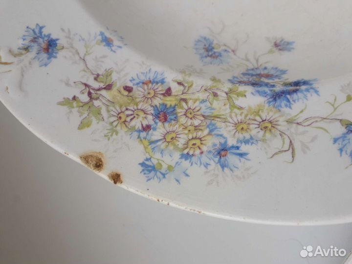 Две тарелки царская Россия Кузнецов