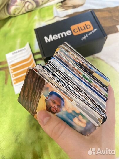 Meme club карточная настольная игра