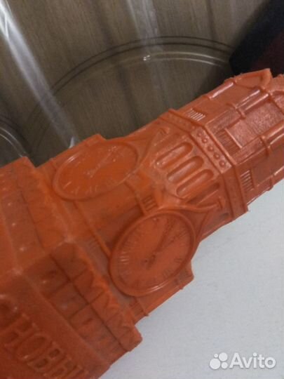 Коробка от новогоднего подарка кремль СССР