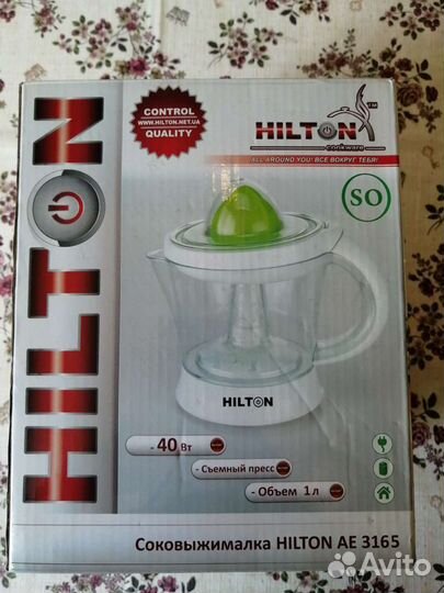 Соковыжималка Hilton новая