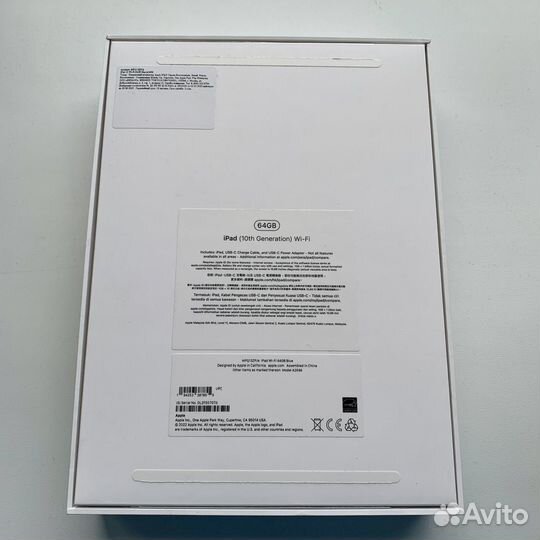 Apple iPad 10 (2022) 64Gb Wi-Fi Blue