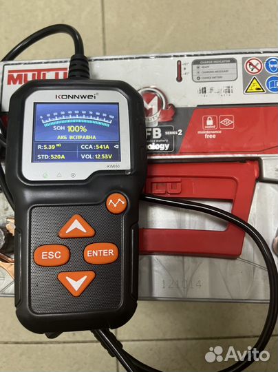 Аккумулятор автомобильный 60 ah