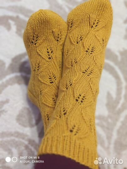 Вязаные носки,в наличии и под заказ