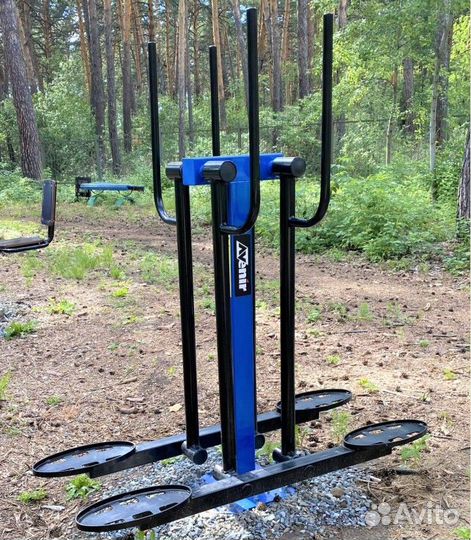 Уличный тренажер Лыжный ход двойной