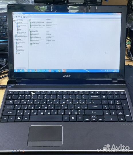 Acer Aspire 5560 (4 ядра, 6gb ddr3, 120gb ssd)