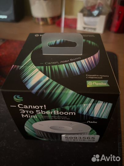 Колонка sberboom mini