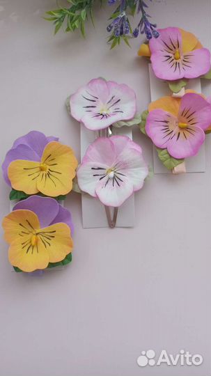 Резиночки для волос ручной работы