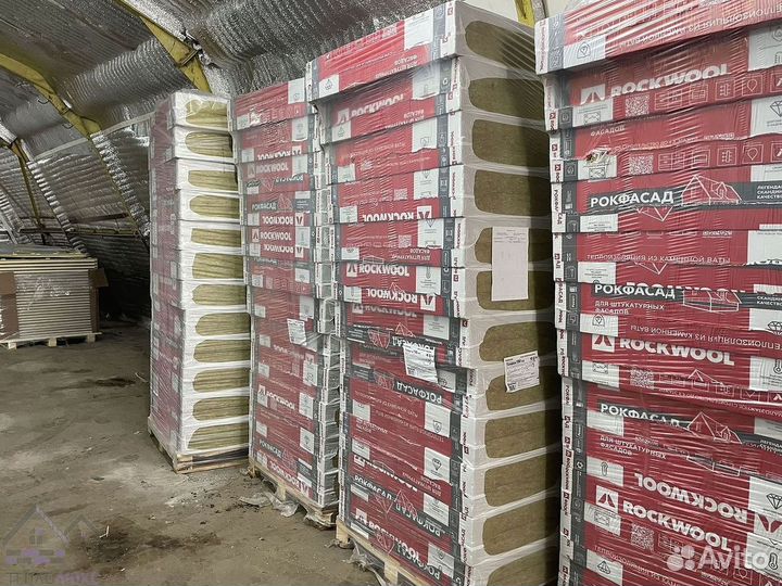 Утеплитель Rockwool Рокфасад для мокрого фасада