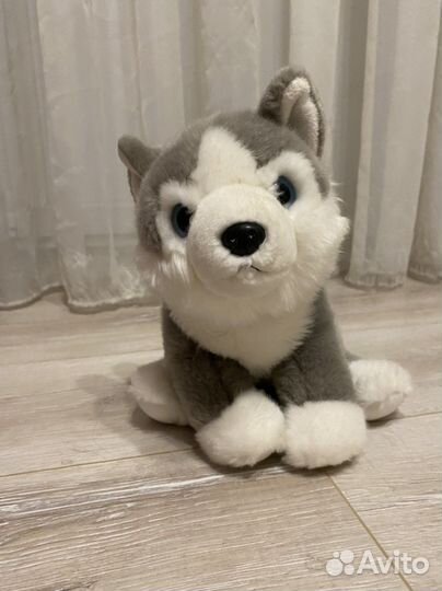 Мягкие игрушки собака хаски