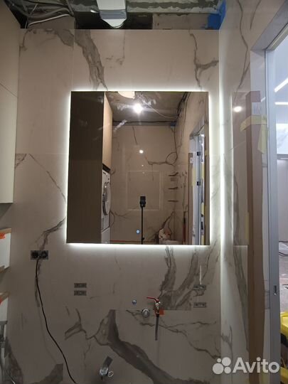 Изготовление зеркал с подсветкой