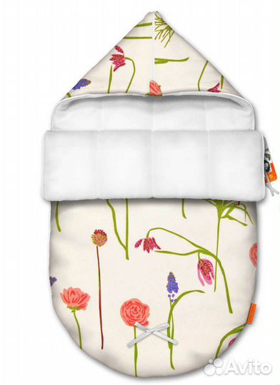 Кокон конверт для новорожденных/ лето