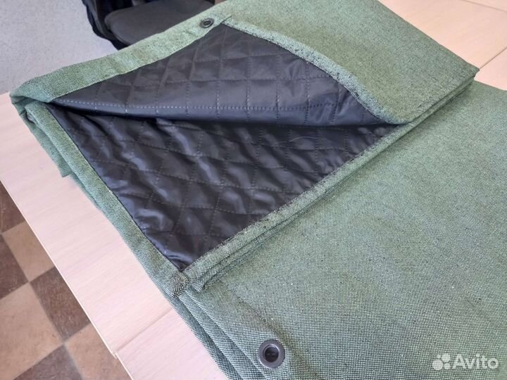 Штора в гараж(утеплённая), брезент