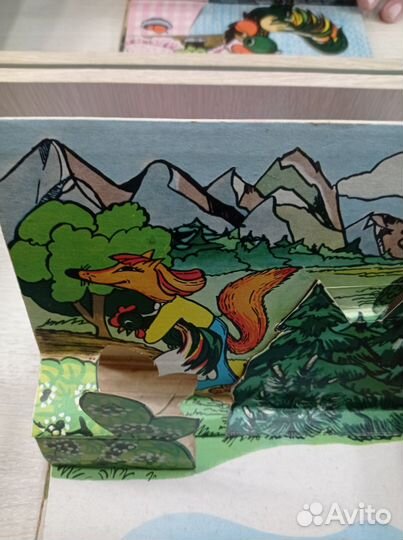 Детская книжка панорама.на польском