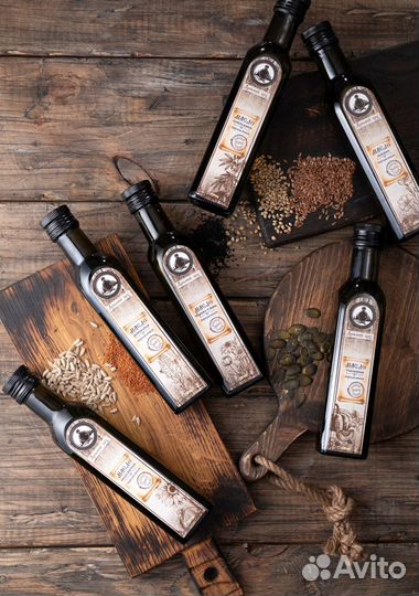 Масло конопляное холодного отжима