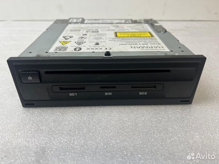 Магнитола Porsche Macan