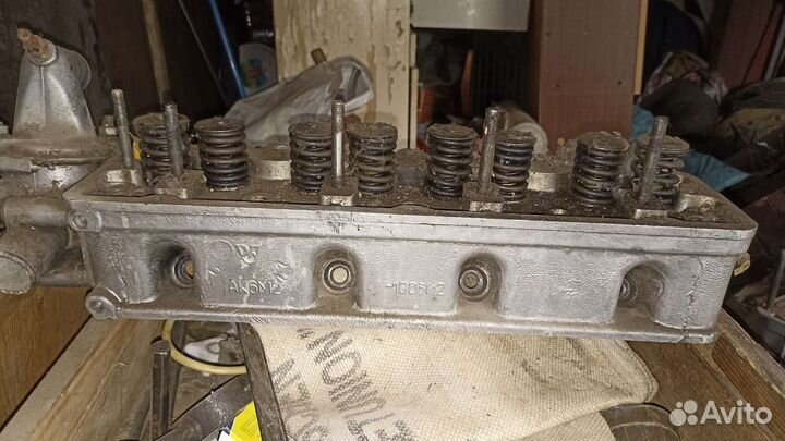 Блок двигатель волга