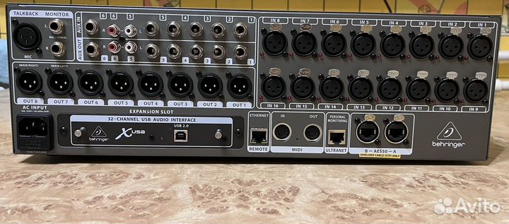 Микшерный пульт behringer X32 rack
