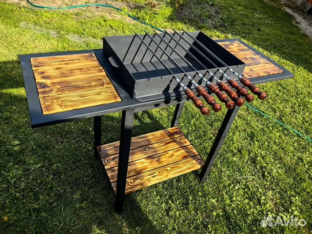 Мангал в стиле лофт