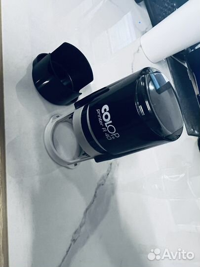 Печать на автоматической оснастке colop R40