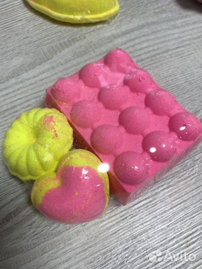 Бомбочки для ванны ручной работы