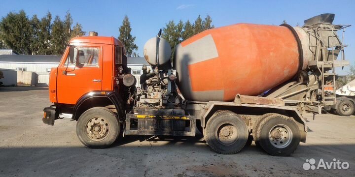 Автобетоносмеситель КАМАЗ 53229R, 2007