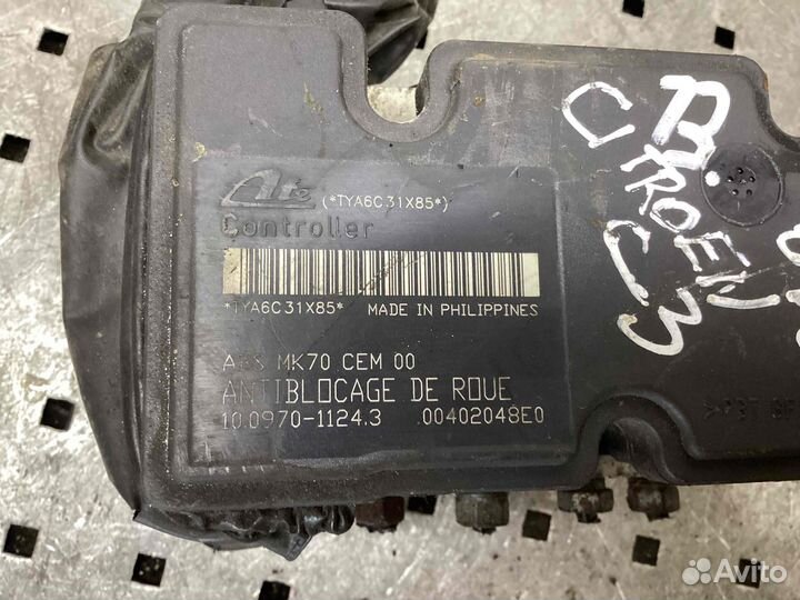 Блок управления тормозами/насос ABS Citroen C3