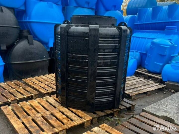 Бочка пластиковая 3000 л для жидкостей (подземная)