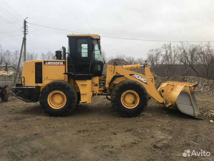 Фронтальный погрузчик XCMG LW500FN, 2013