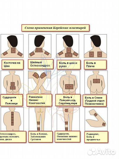 Био-стикер «Фугуй» №5 противоревматический