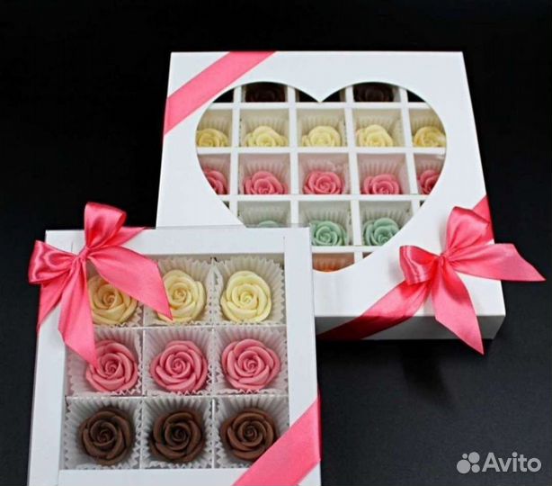 Букет из шоколадных цветов