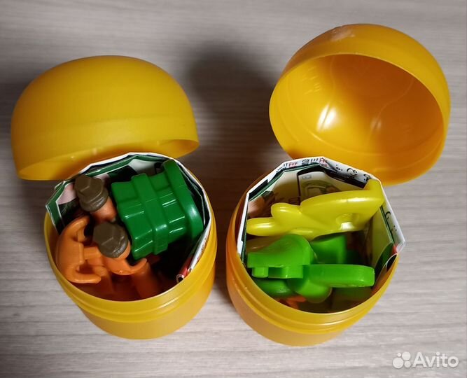 Новогодние игрушки из киндера