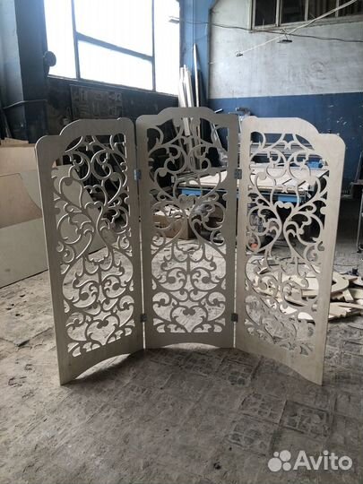 Декоративные перегородки для зонирования, ширма