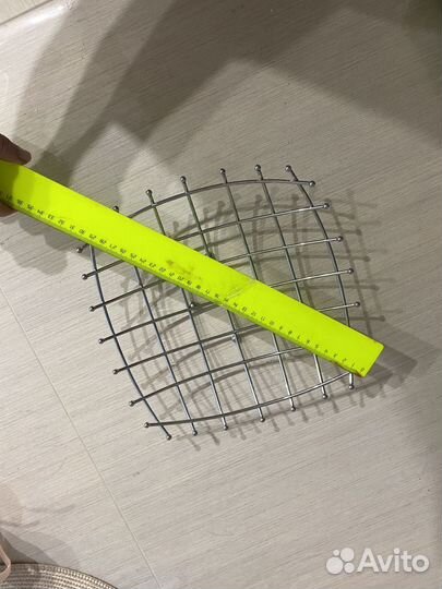 Ваза для фруктов металлическая