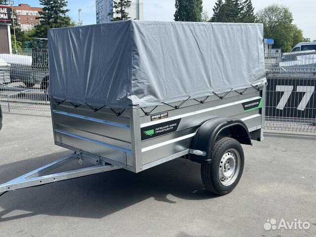 Прицеп Титан 2,0х1,3 борт 500 мм тент 600 мм