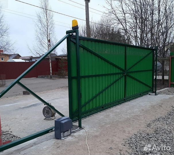 Ворота под ключ