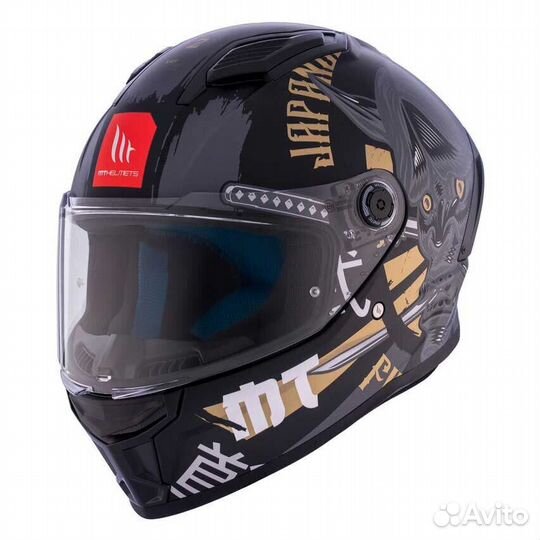 MT Helmets Stinger 2 KRT full face helmet Черный