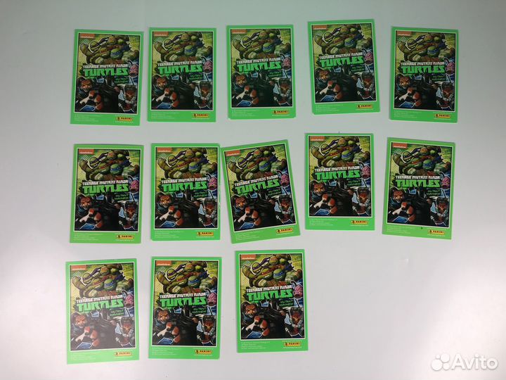 Карточки Panini Черепашки ниндзя