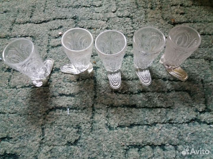 Хрустальные рюмки СССР